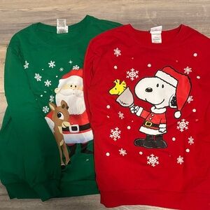 Adult Festive Crewneck Sweatshirts